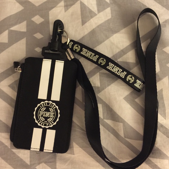 PINK Victoria's Secret Accessories - VS PINK lanyard/ID holder