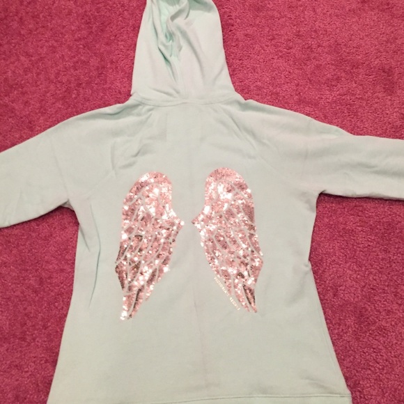 Victoria's Secret Angel Wing zip up hoodie
