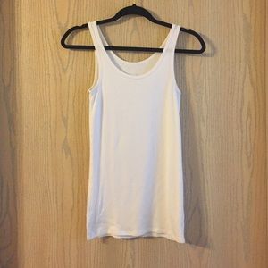 White tank top