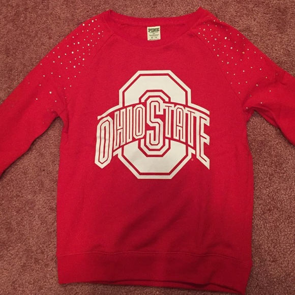 Victoria's Secret PINK Ohio State Univ. crew neck