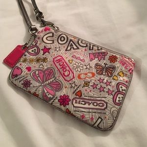 Coach Poppy wristlet!