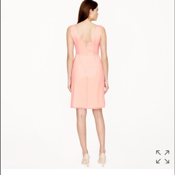 J. Crew Louisa Silk Chiffon Dress - Petite - Picture 2 of 4