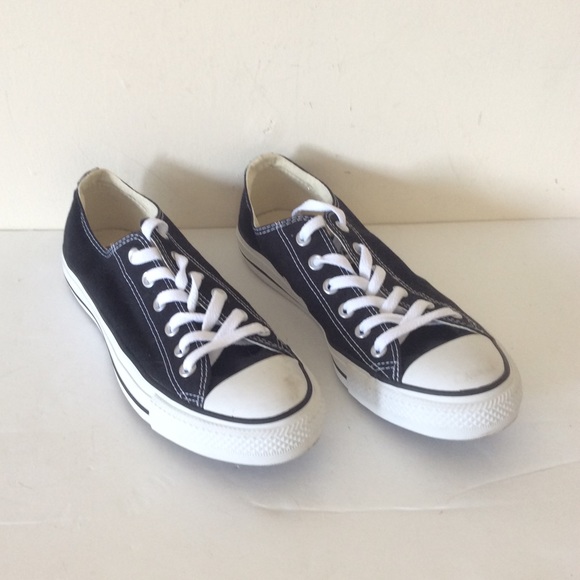 Converse Shoes - Converse Black Allstar Sneakers 7 Mens 9 Womens