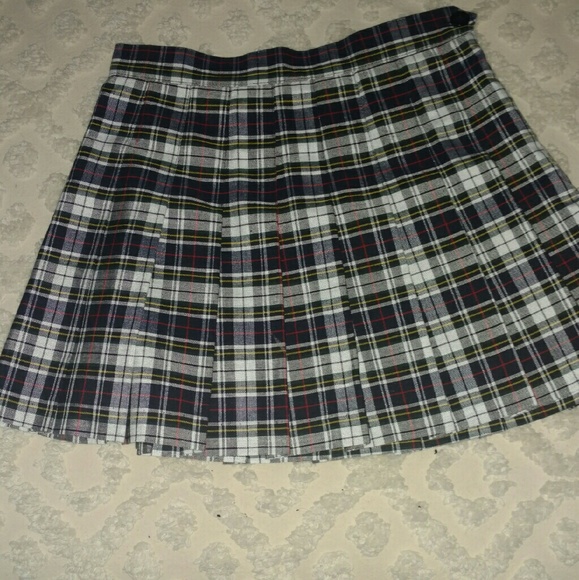 Lellet Plaid Skirt