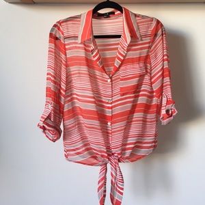 Sheer Forever21 Blouse