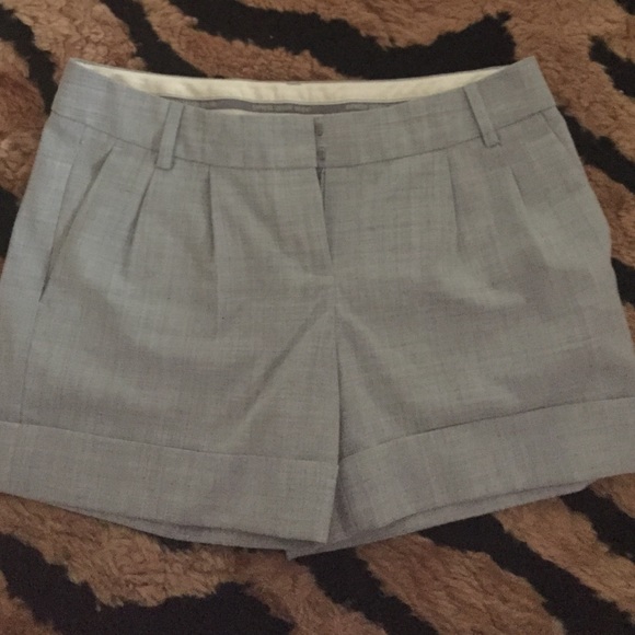 Grey express design short shorts