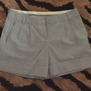 Grey express design short shorts