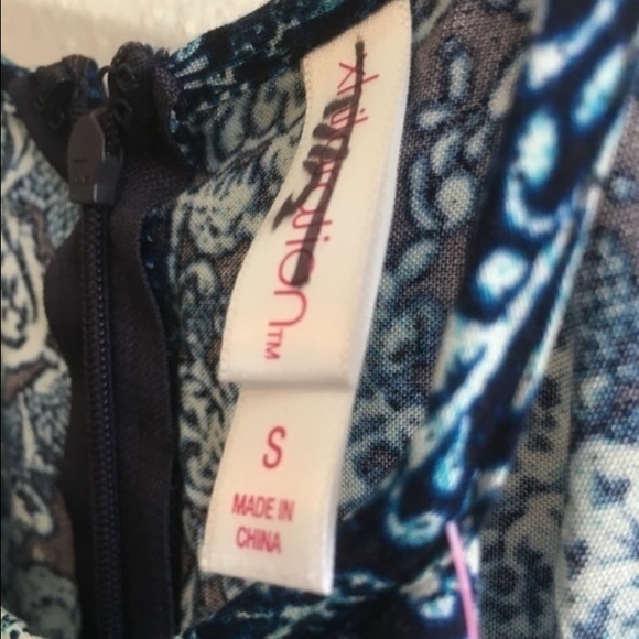 Xhilaration High-Neck Patterned Romper - Picture 2 of 4