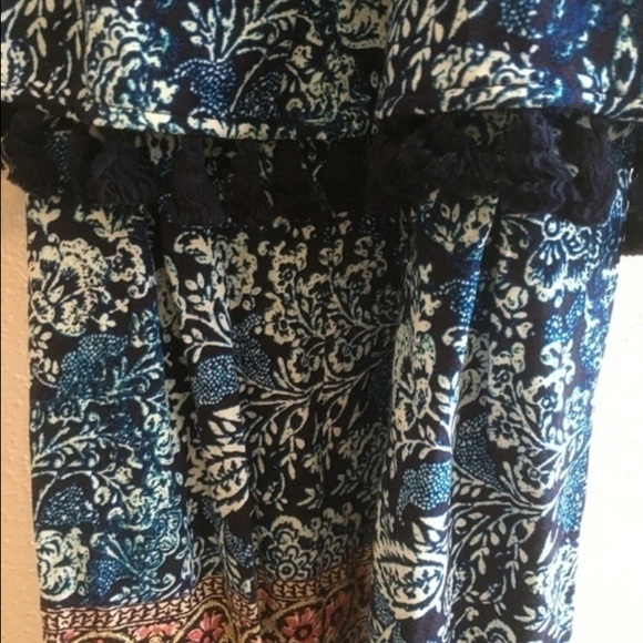 Xhilaration High-Neck Patterned Romper - Picture 3 of 4
