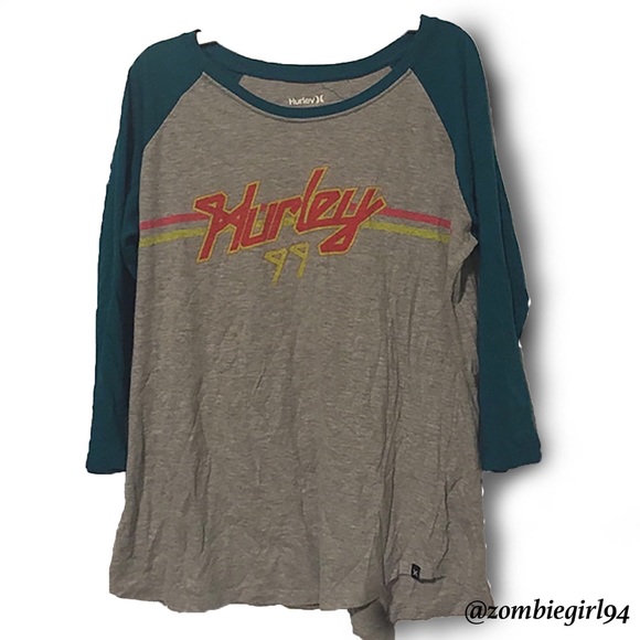 Hurley baseball tee
