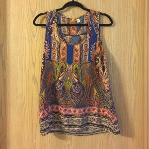 Paisley tank top