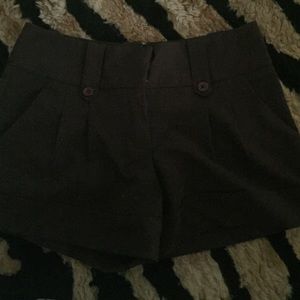 Bebe brown shorts
