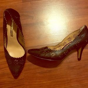 Audrey Brooke black heels size 7