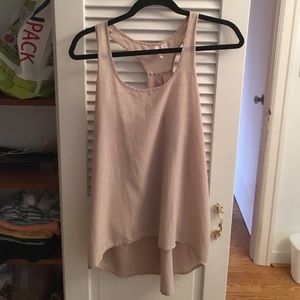 Frenchi Racer Back Nude Tank Top