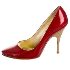 D&G Red Patent Heels