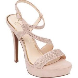 Jessica Simpson strappy heels