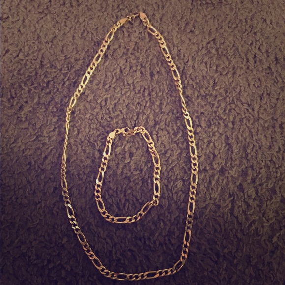 🎉NEW! Men's 10k bracelet & necklace