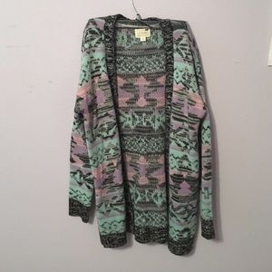 Pac Sun sweater cardigan