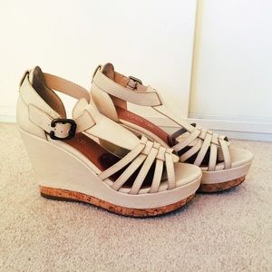 Wedge heeled sandals