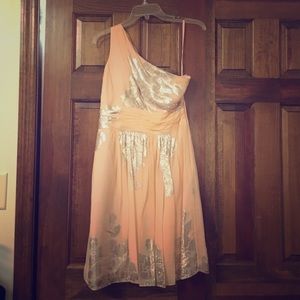 Eliza J One Shoulder Cocktail Dress