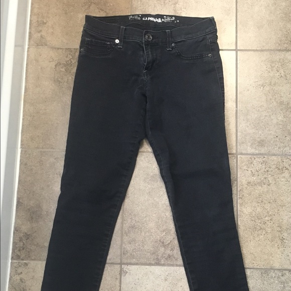 Express black stretch denim