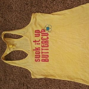 Suck it up Buttercup Workout Tank