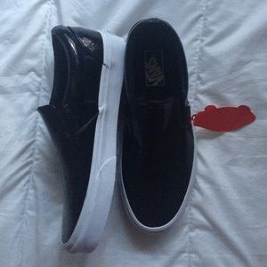 iridescent slip on vans