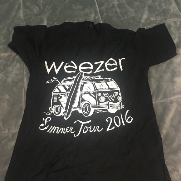 weezer tour shirt