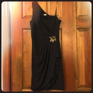 Max and Cleo One Shoulder Cocktail Dress