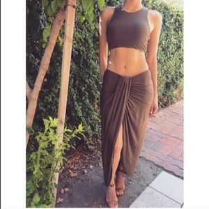 Army green two piece set ❤️