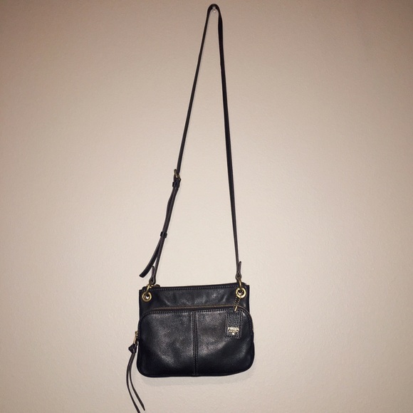 Fossil Handbags - Fossil Black Crossbody Purse