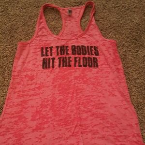 Let the Bodies hit the Floor Workout Tank