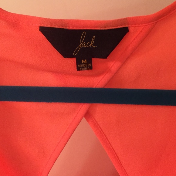 Jack by bb Dakota hot pink tank top shirt SZ m - Picture 4 of 4