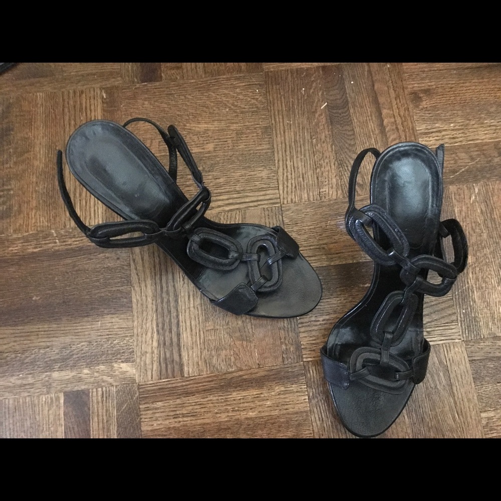 Valentino Garavani Black Sandals - Size 9