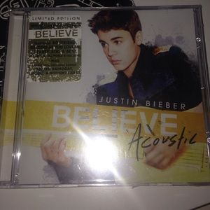 Justin Bieber believe acoustic limited edition