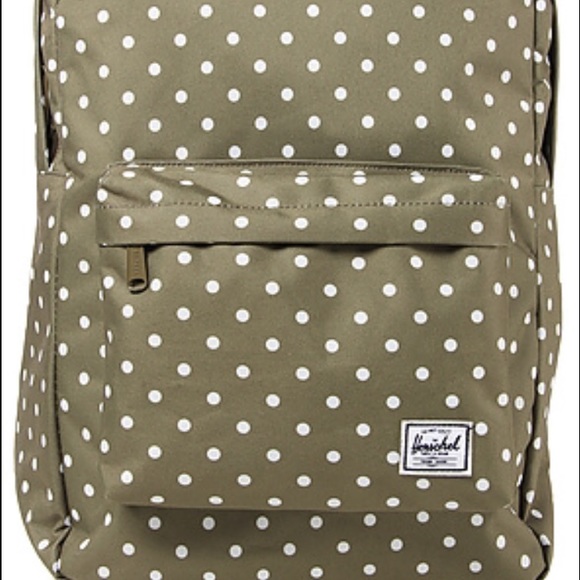 Polka dot Herschel backpack