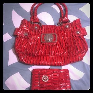 Guess Handbag and Wallet Combi