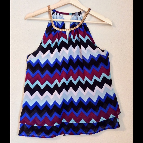 Chevron blouse