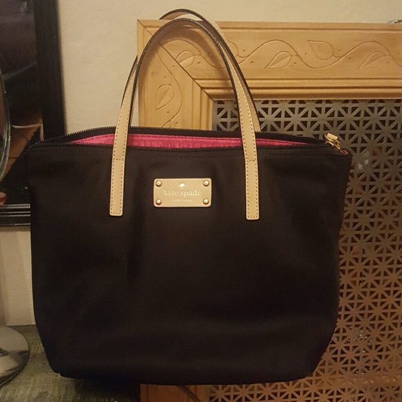 Kate spade small black tote