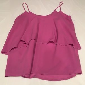 Lavender layered tank