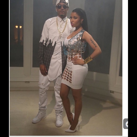 CHERRY RED NICKI MINAJ STYLE OUTFIT - Picture 4 of 4