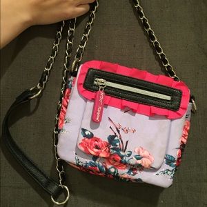 Betsey Johnson over-the-shoulder small handbag