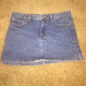 Urban jean skirt