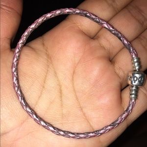 Pandora leather bracelet