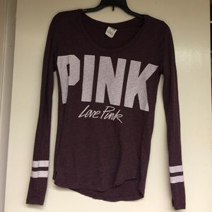 Long sleeved PINK top