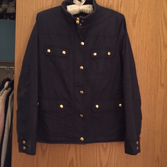 🚨SOLD🚨JCrew Field Jacket navy