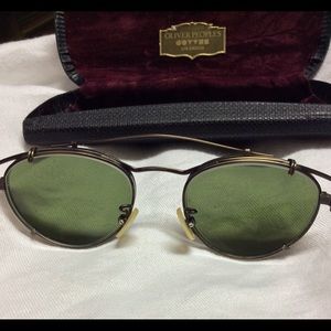 Vintage Oliver Peoples OP-6 Eyeglasses 1980's EUC