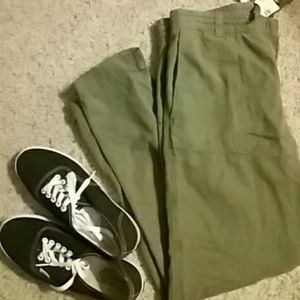 Topshop Utility Tapered Trousers