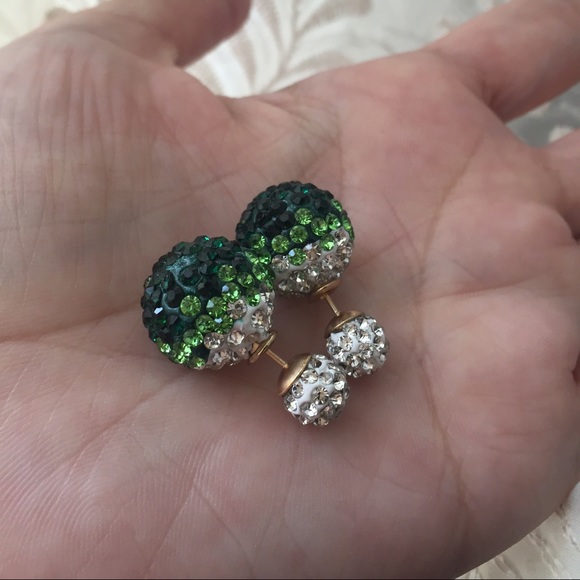 SOLD OUT❣️ 🐊2/$15 Green & White Ombre Double Fireball - Picture 4 of 4