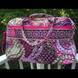 Weekender Travel Bag | Very Berry Paisley